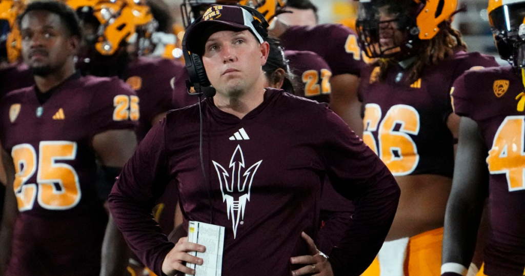 Arizona State coach Kenny Dillingham isn't stopping his players from entering the transfer portal ahead of the College Football Playoff.