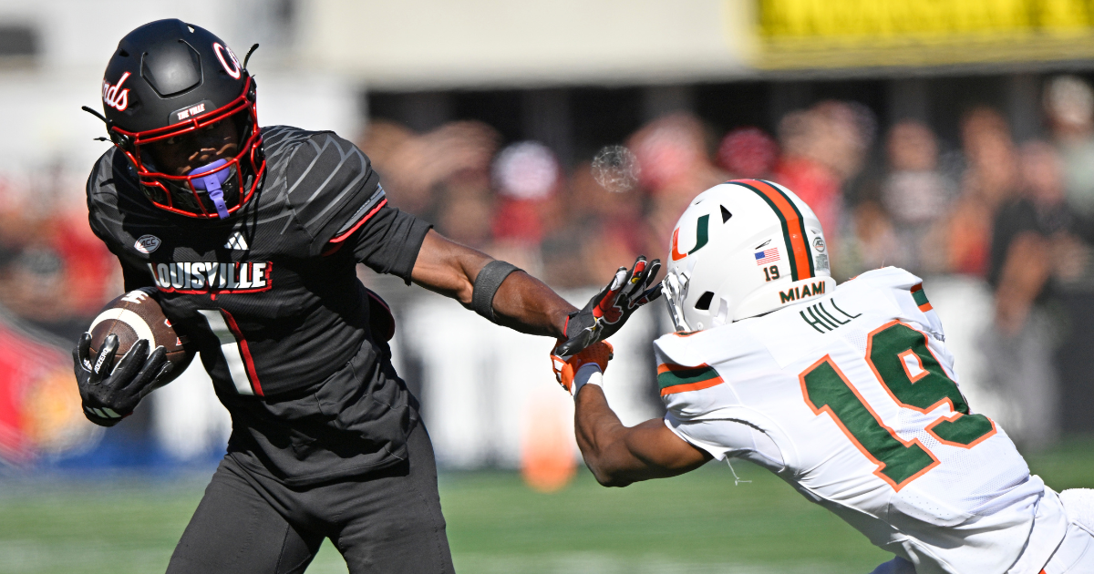 Ja'Corey Brooks of Louisville, Alabama declares for 2025 NFL Draft