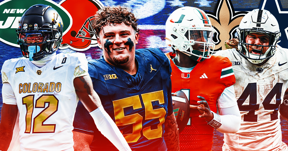 2025 NFL Draft: CBS Sports makes big changes in new mock draft