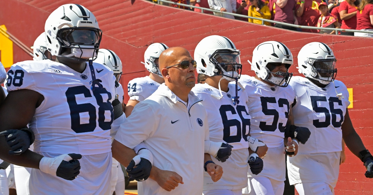 Where is Penn State in the first SP+ rankings of the 2025 season?