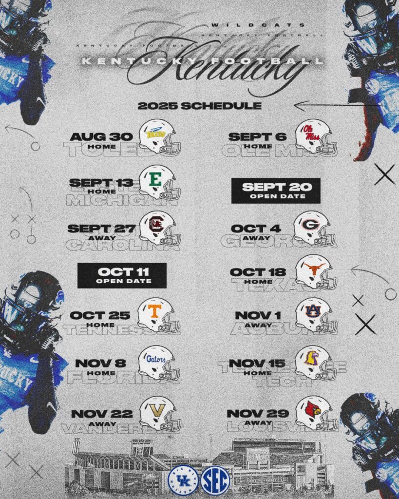 Kentucky Football Schedule