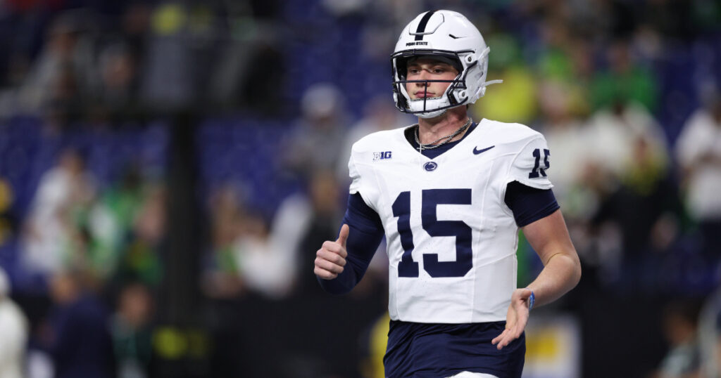 Penn State quarterback Drew Allar (Photo Credit: Jordan Prather-Imagn Images)