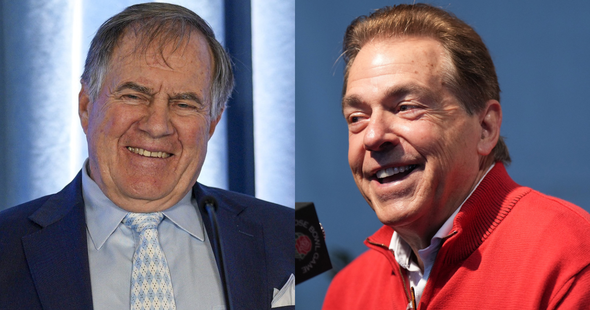 Nick Saban happy for Bill Belichick at North Carolina, sees recruiting as 'biggest thing' to battle