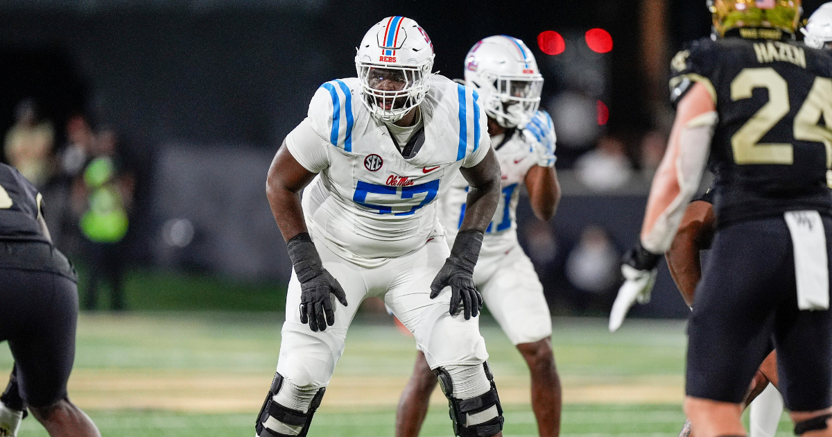 Ole Miss OT Micah Pettus announces plans to enter NCAA transfer portal