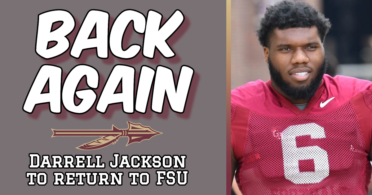 DT Darrell Jackson announces he's returning to Florida State