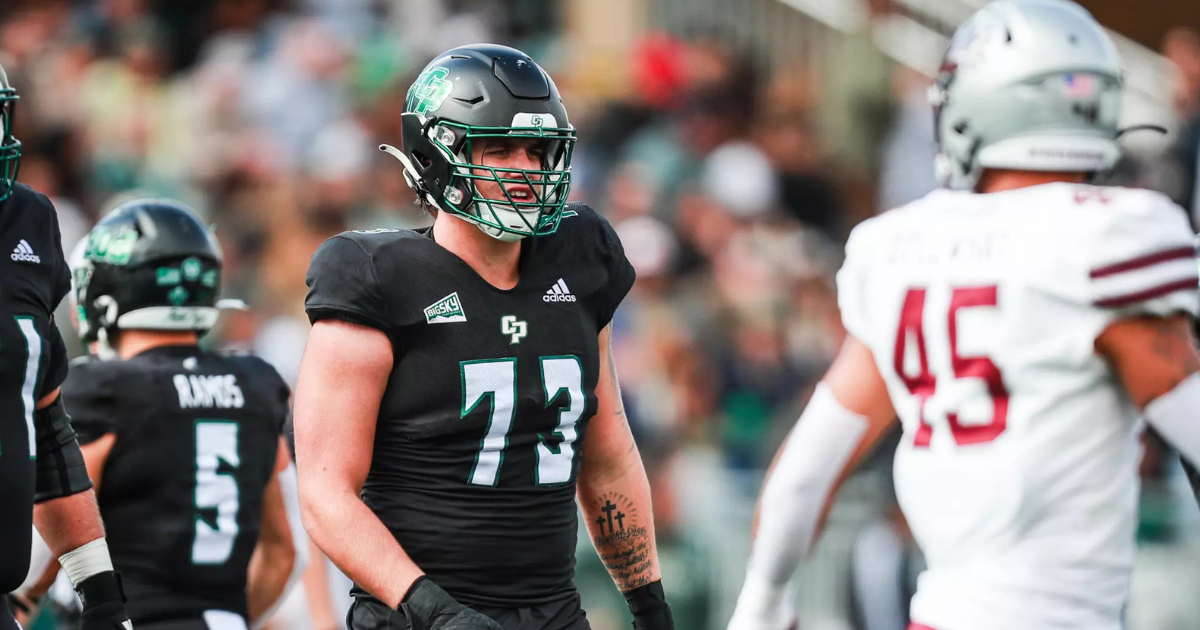 Michigan football lands Cal Poly OL transfer Brady Norton