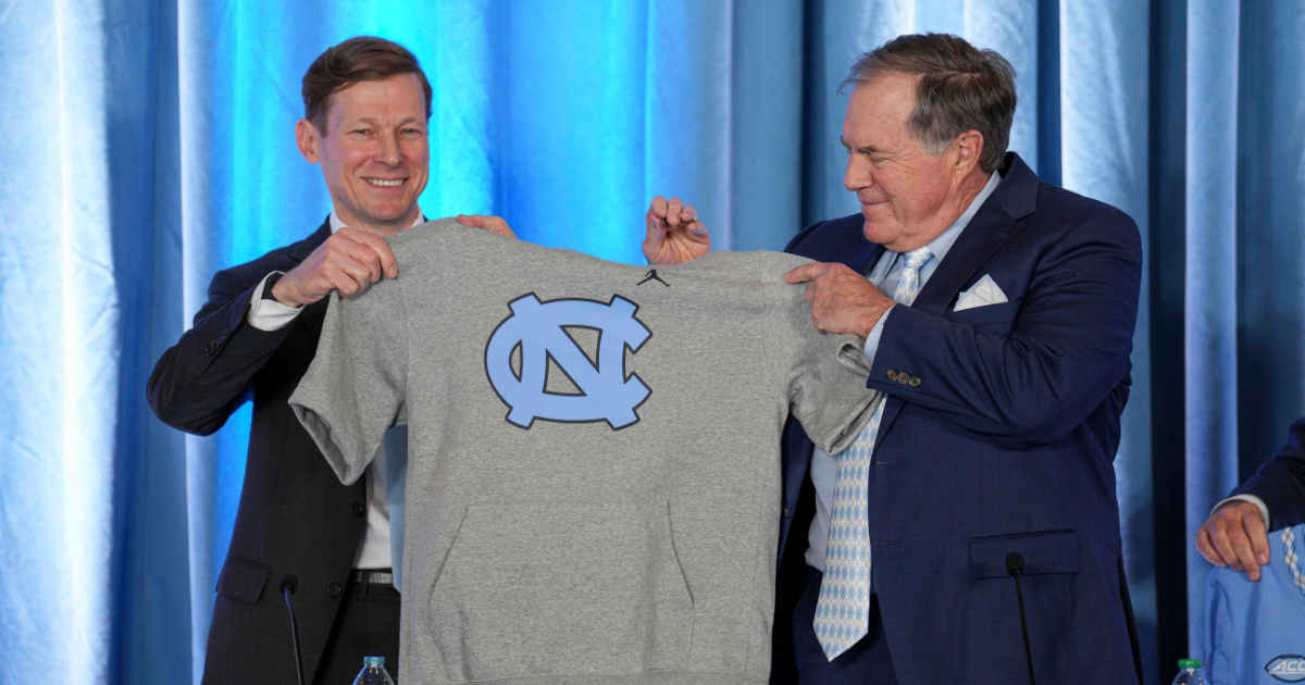 Bill Belichick reveals North Carolina has baseball, lacrosse players on