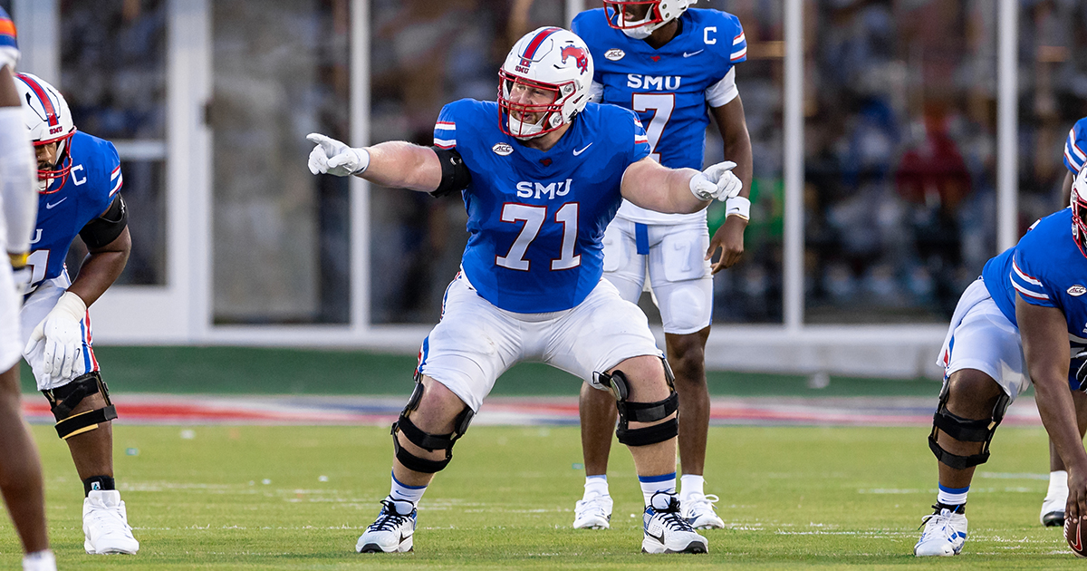 SMU OL Logan Parr announces return to Mustangs for 2025 season On3