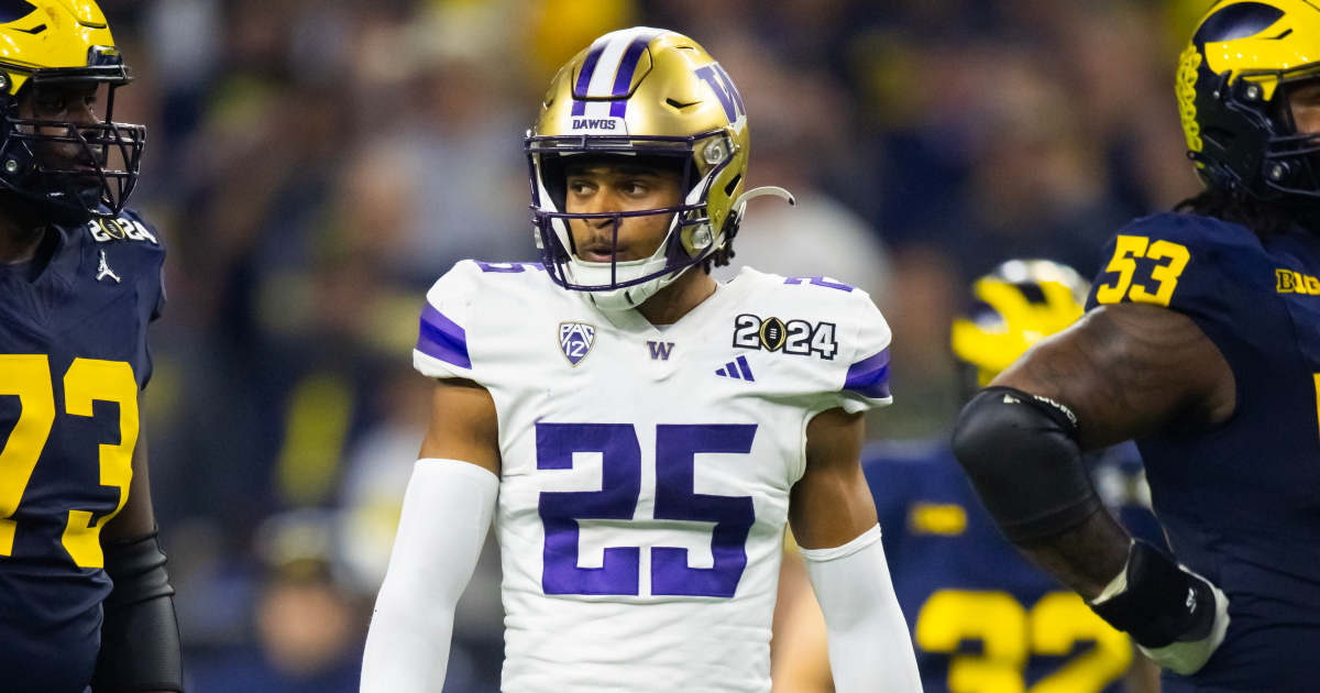 Washington CB Elijah Jackson plans to enter the NCAA transfer portal On3