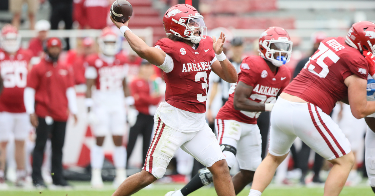 Purdue adds Arkansas QB Malachi Singleton from transfer portal On3