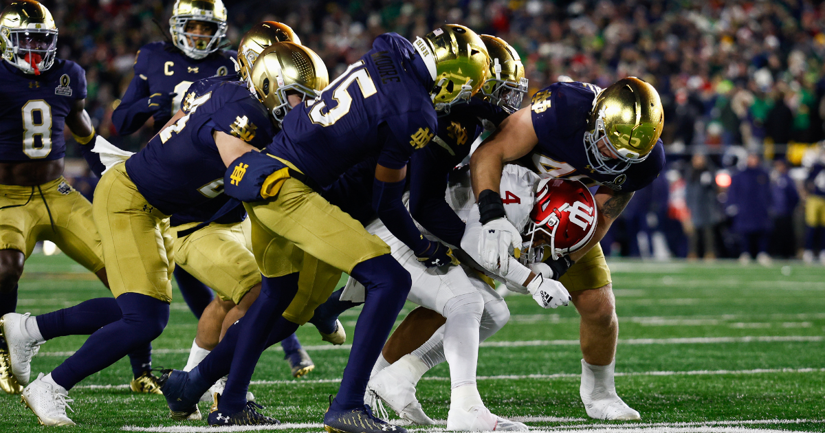 Report Card Grading Notre Dame football in Fighting Irish win vs. Indiana