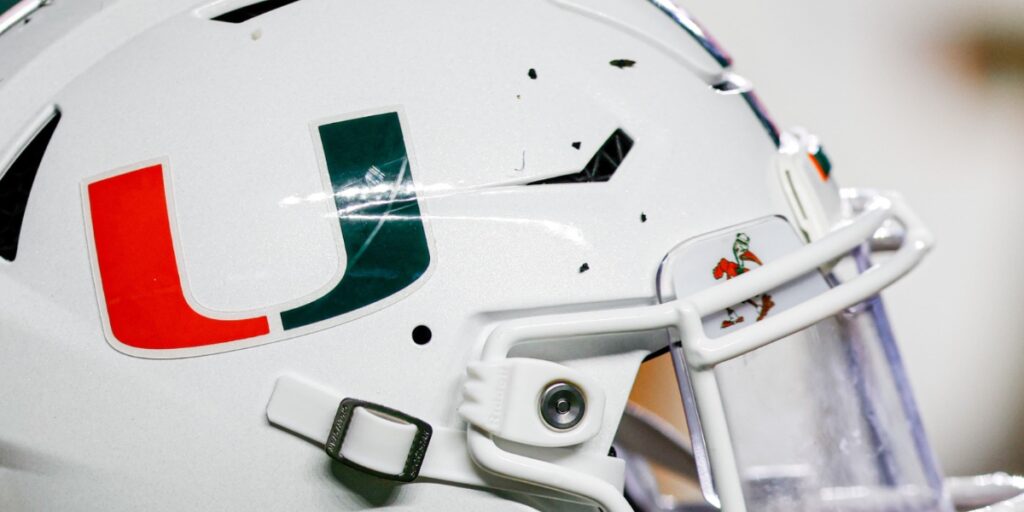 Miami Hurricanes Helmet