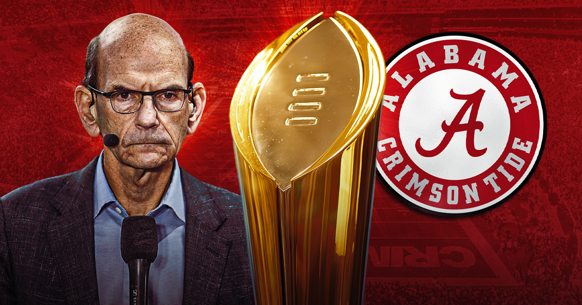 Paul Finebaum's position on Alabama & CFP committee is biggest threat to college football imaginable