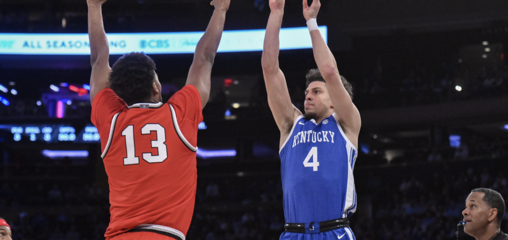 Kentucky is outside the top 100 in 3-point shooting, no longer first in scoring