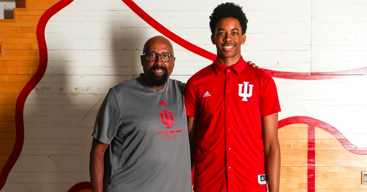 2026 Top20 Anthony Thompson visiting Indiana for game vs. Winthrop On3