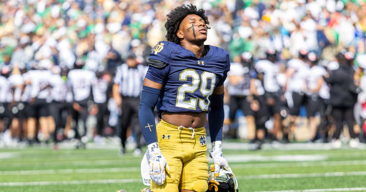 How two heroes set Notre Dame CB Christian Gray up for superstardom