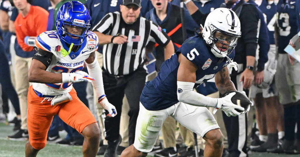 Penn State wide receiver Omari Evans