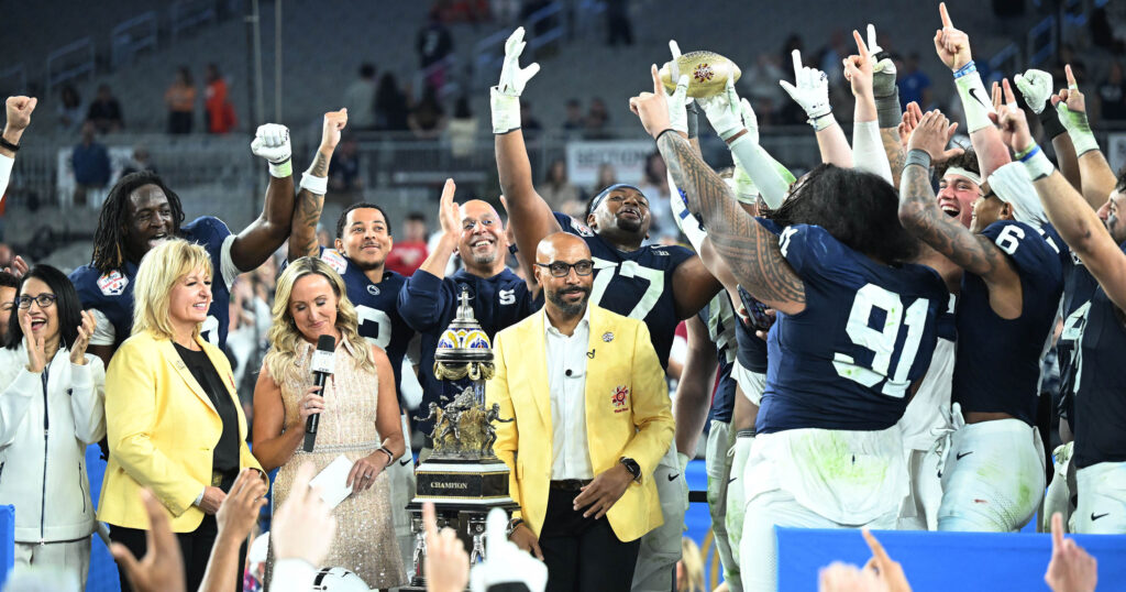 Penn State Fiesta Bowl celebration