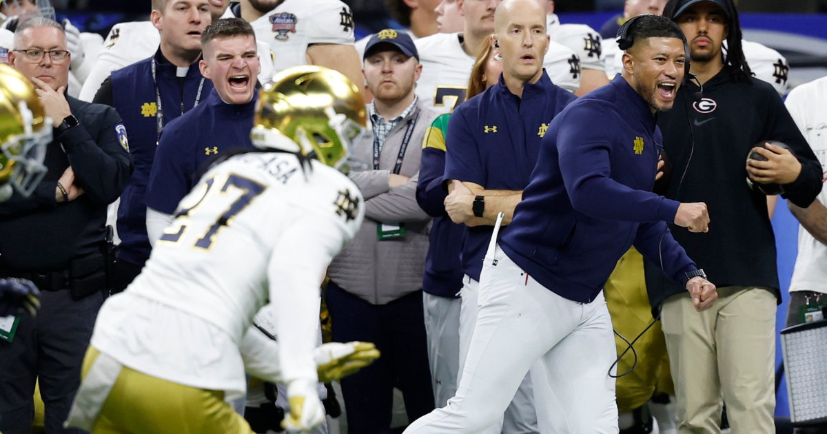 Numbers Game: How Marcus Freeman embraced analytics at Notre Dame, led by 'right-hand man' Anthony Treash