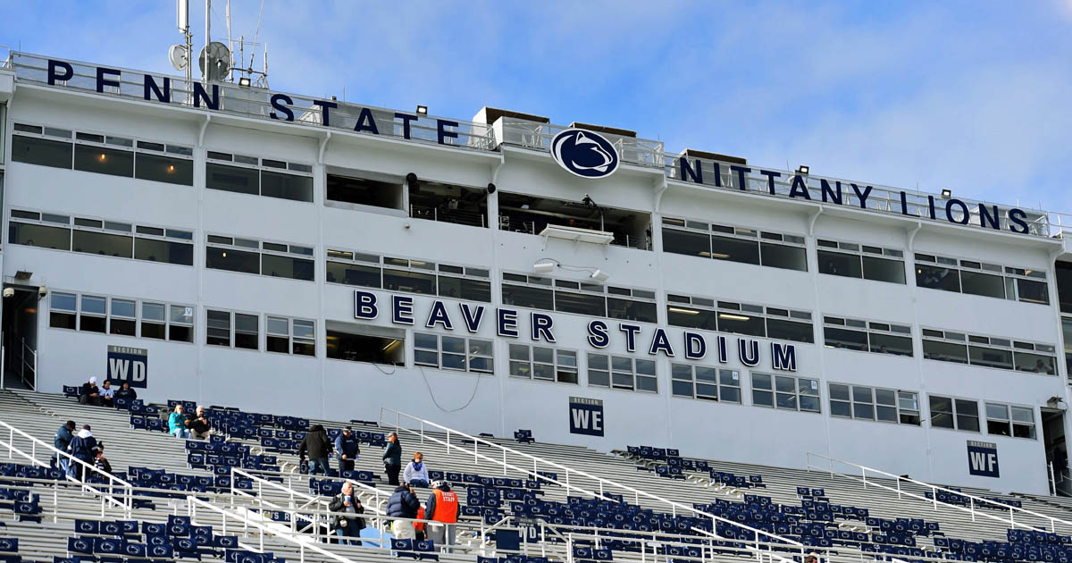 WATCH The Beaver Stadium press box is officially demolished as Penn