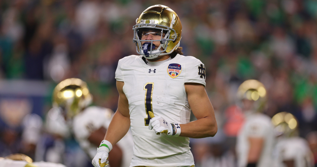 Notre Dame vs Penn State game balls