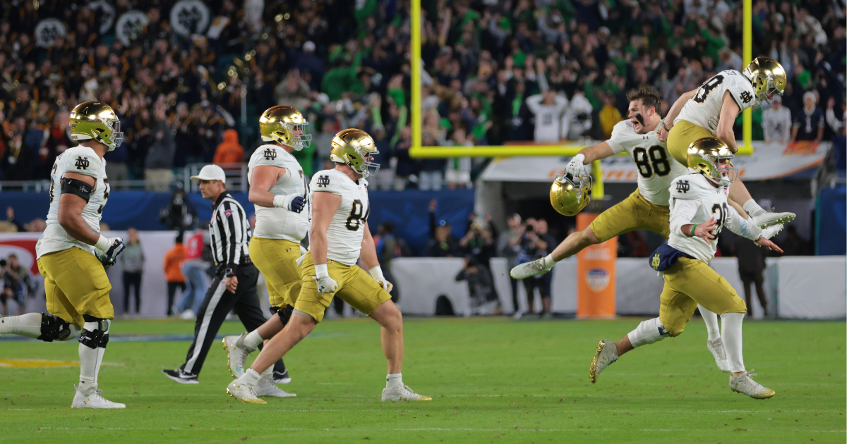 77 days until Notre Dame football: Every point scored during 2024 College Football Playoff victories