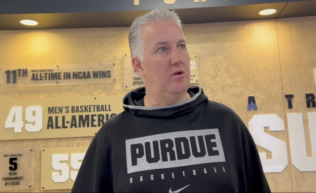 GoldandBlack.com video: Purdue coach Matt Painter discusses Nebraska, turnovers, post defense and more