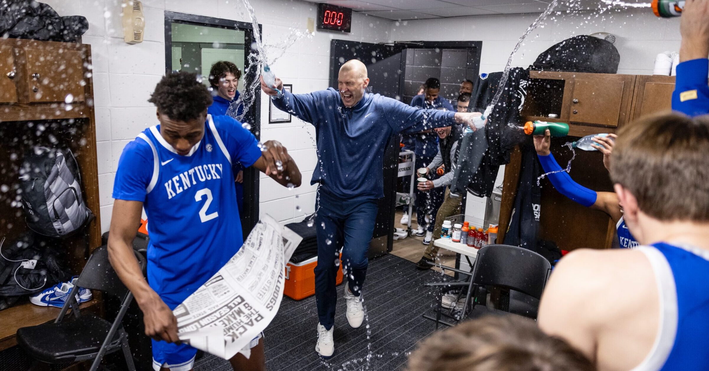 Jaxson Robinson’s breakthrough pushes Mark Pope to milestone 200th victory — just as fate would have it for Kentucky in Starkville