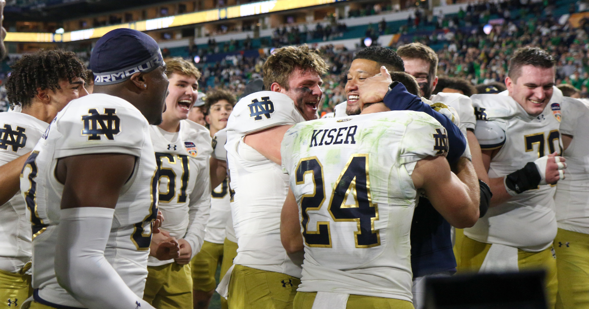 Hey Horka! Does Notre Dame have a 'team of destiny' feel in national title?