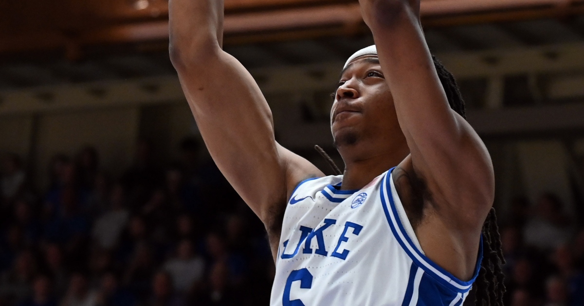 Maliq Brown injury update: Duke forward’s status for second half vs. Virginia revealed