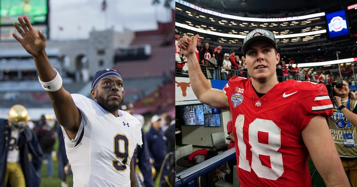 Former Notre Dame QB Malik Zaire trashes Will Howard ahead of the National Championship Game