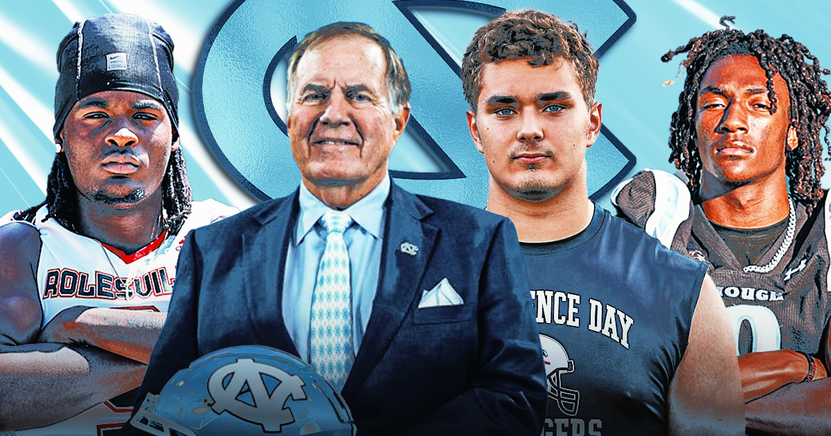 Bill Belichick wasted no time making in-state recruits feel like top priorities for North Carolina