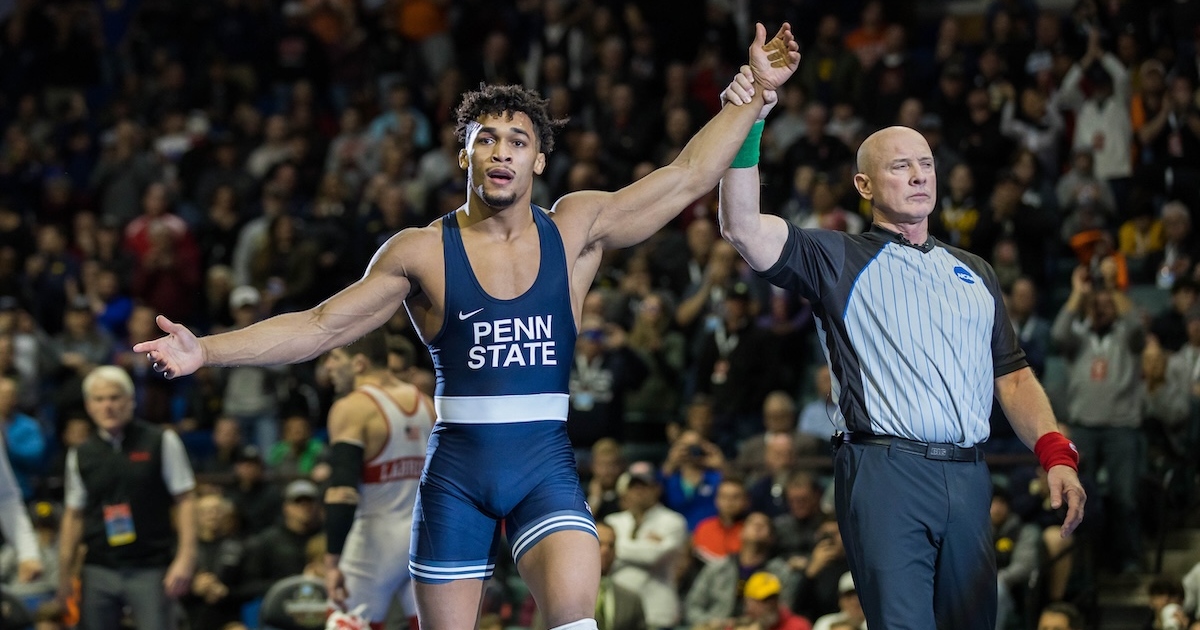 Carter Starocci details pressure of going for 5th NCAA Wrestling title