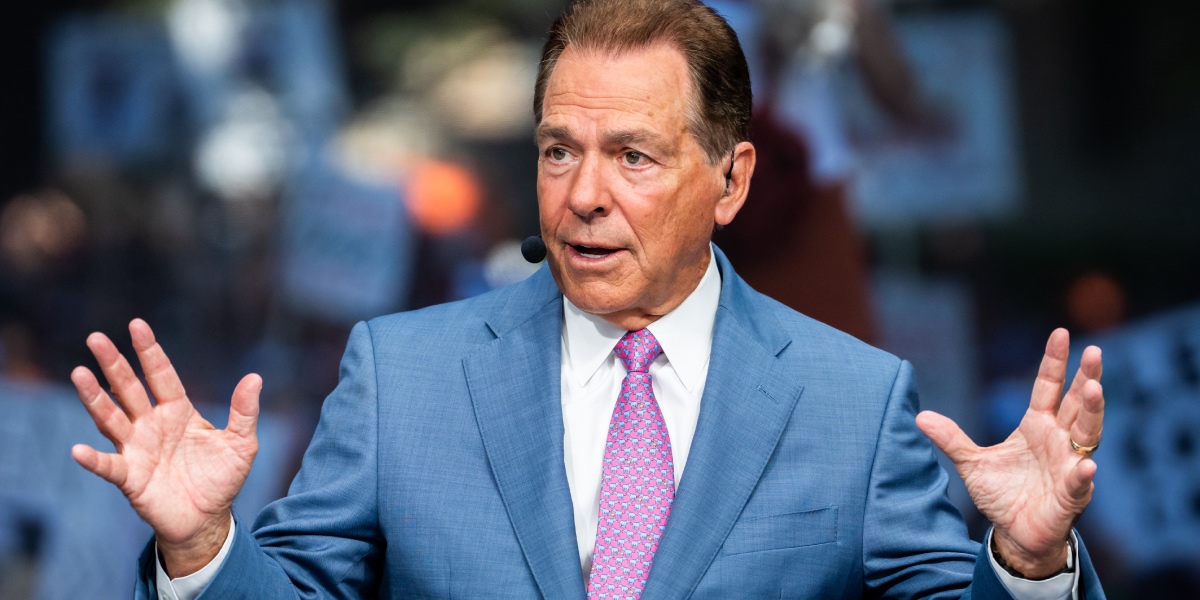 LOOK: Nick Saban, social media star Sydney Thomas link up at golf course