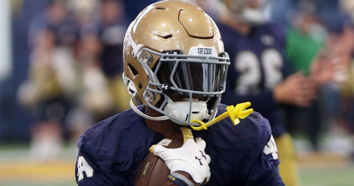 Beaux Collins injury update: Latest on Notre Dame WR’s status vs. Ohio State in national championship