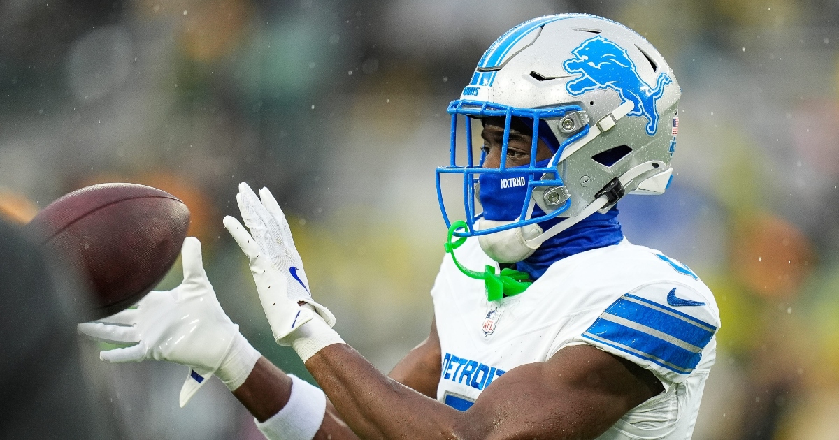 WATCH: Lions CB Terrion Arnold falls down stairs to start 'rough morning'