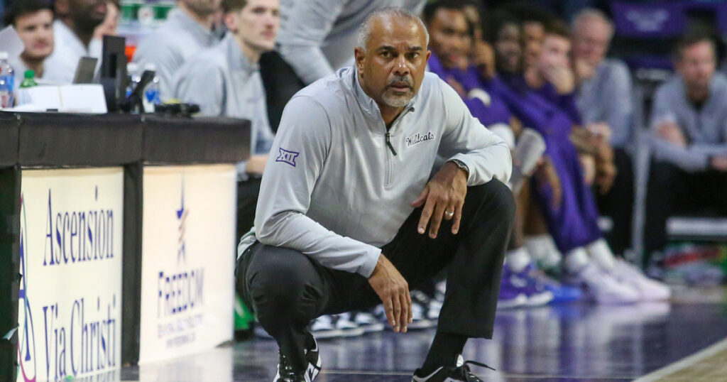 Jerome Tang looks on during another Kansas State loss