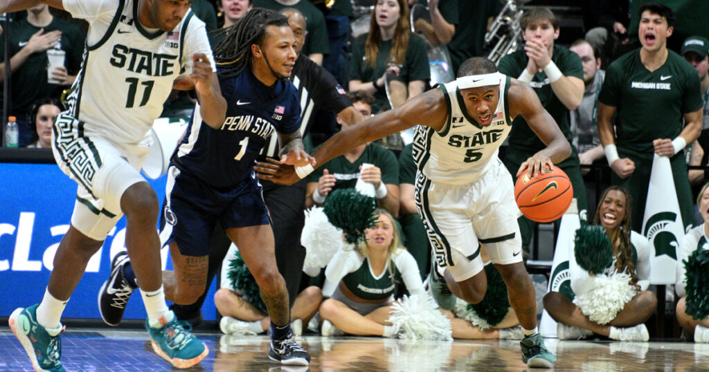 Penn State point guard Ace Baldwin (Mandatory Credit: Dale Young-Imagn Images)