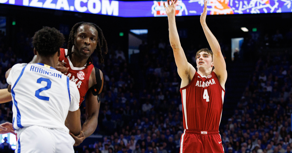 See the numbers behind Alabama’s 102-97 win over Kentucky in Rupp Arena