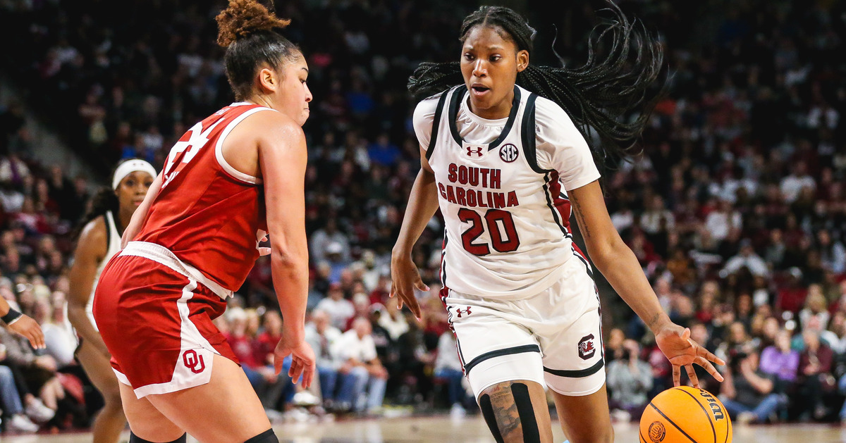 South Carolina women’s basketball rides balanced scoring and elite defense to a 101-60 rout of No. 13 Oklahoma