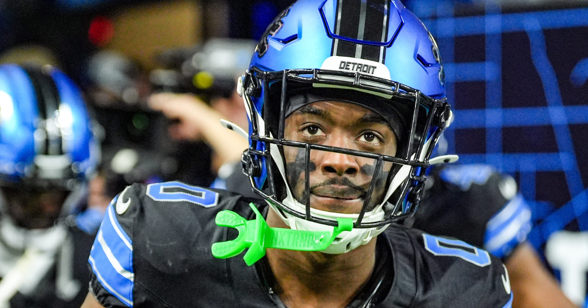 Lions DB Terrion Arnold takes out frustration of playoff upset on