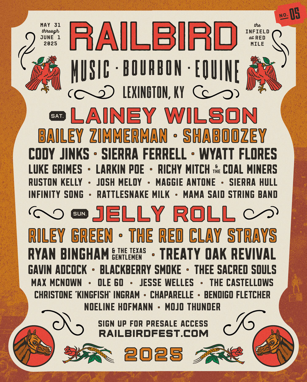 The 2025 Railbird Festival Lineup is Here and It's Underwhelming On3