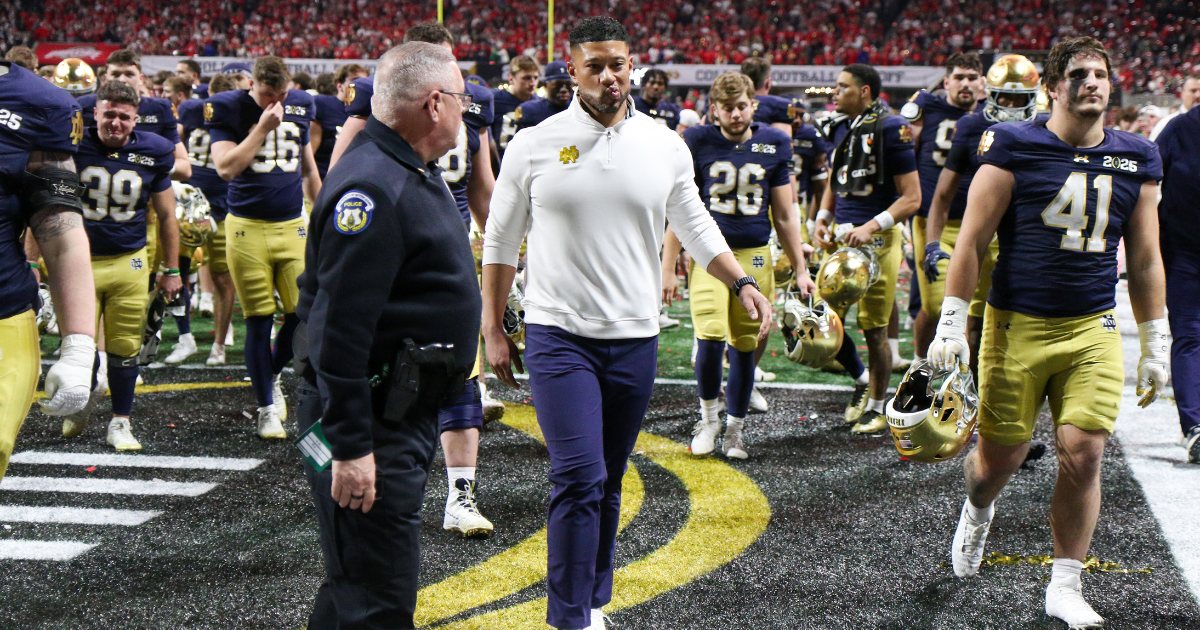 Lessons from a long season: Notre Dame HC Marcus Freeman reflects on run to national title game
