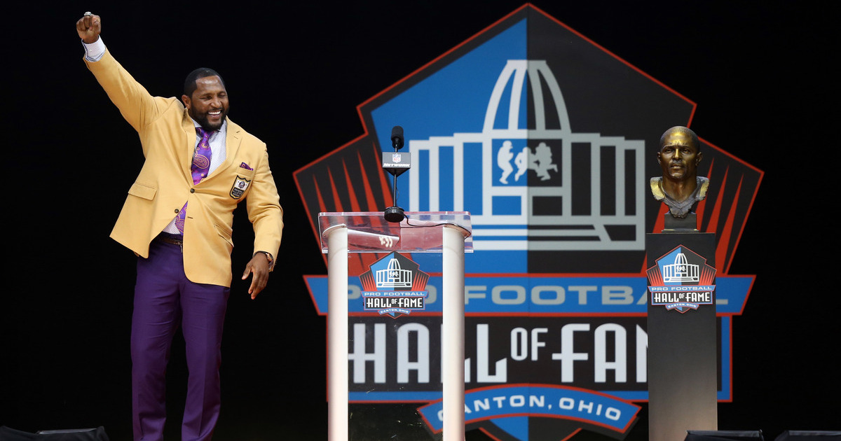 Iconic athletes banner National High School Football Hall of Fame Class of 2025