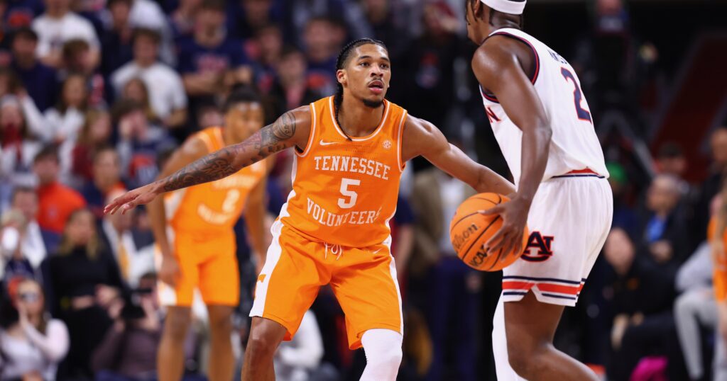 Zakai Zeigler, Tennessee Basketball | Andrew Ferguson, Tennessee Athletics