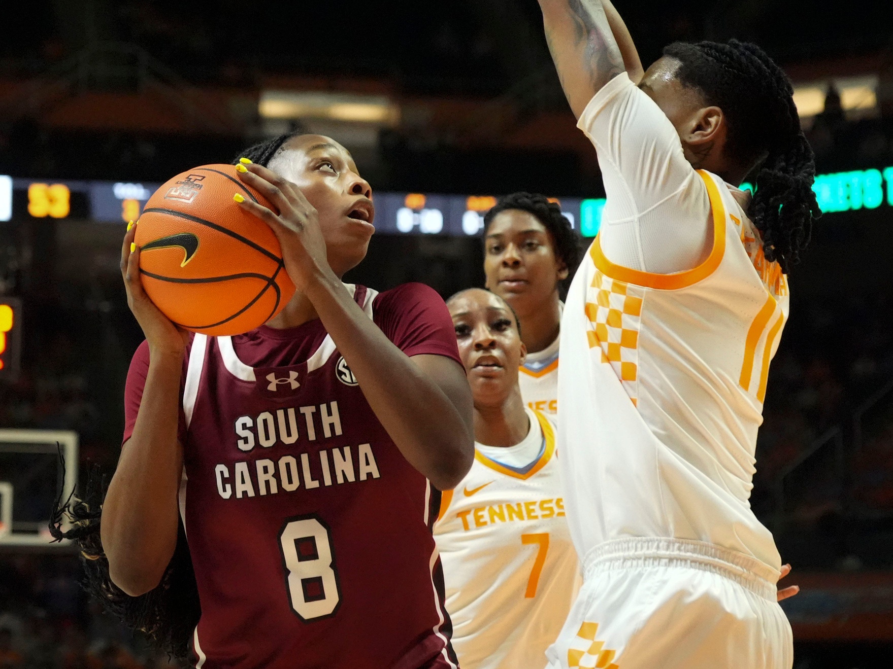 South Carolina women's basketball holds off late Tennessee rally for a  70-63 win - On3