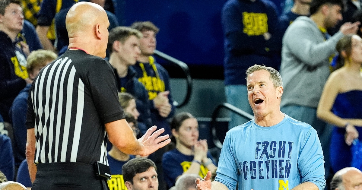 Dusty May admits Michigan players, coaches still adjusting to Big Ten officiating