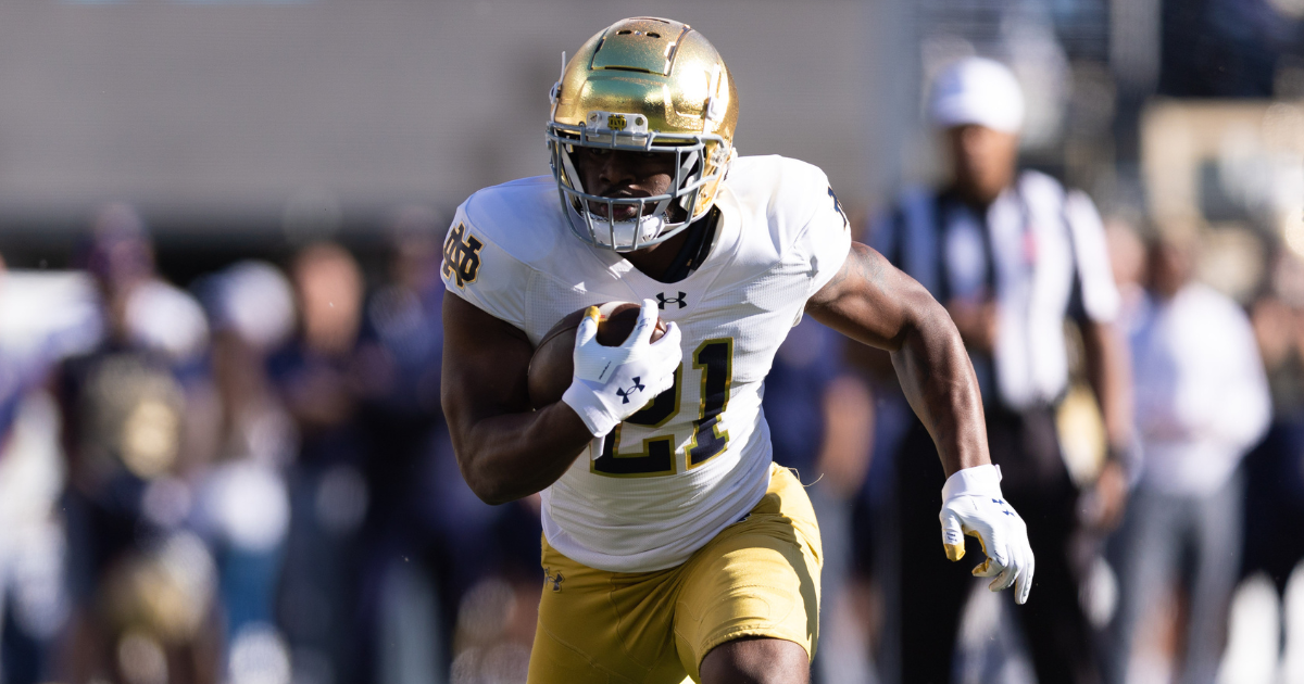 New Notre Dame football roster breakdown: Offensive player weight observations