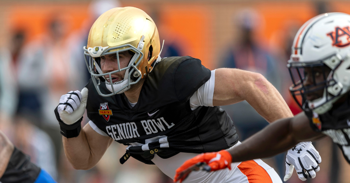 How Senior Bowl sold Jacksonville Jaguars on Notre Dame linebacker Jack Kiser