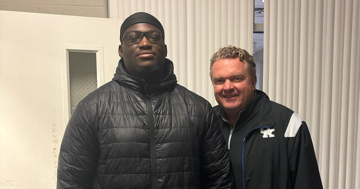 Kentucky receives surprise commitment from 2025 OT Jason Ekperuoh